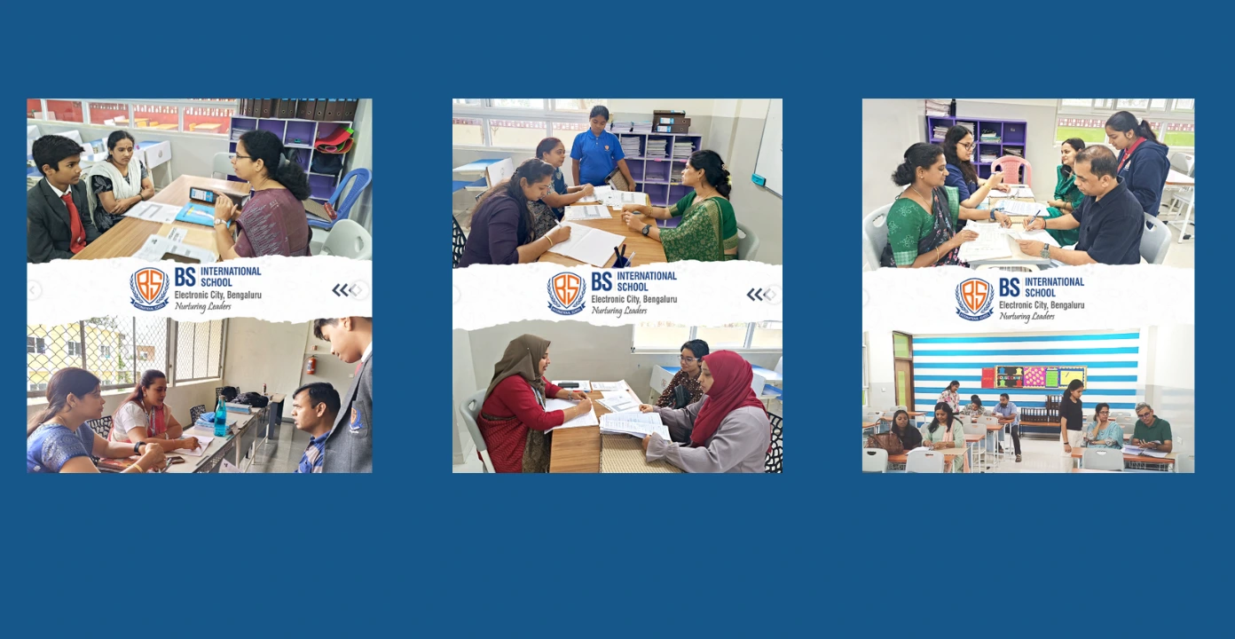 Parent-Teacher Meeting at BS International School.